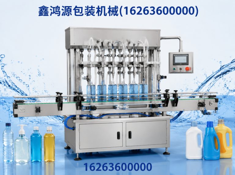 奎文区全自动灌装生产线展示图